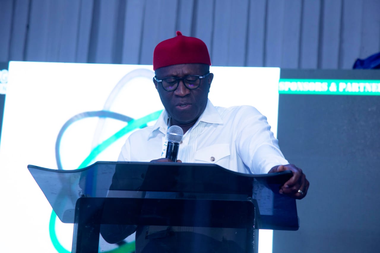 PROF. BILLY OKOYE, THE KEYNOTE SPEAKER, AT THE 2025 NALPGAM CONFERENCE